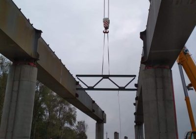 WKS Duna Polska - Bridge along the M8 motorway - Hungary