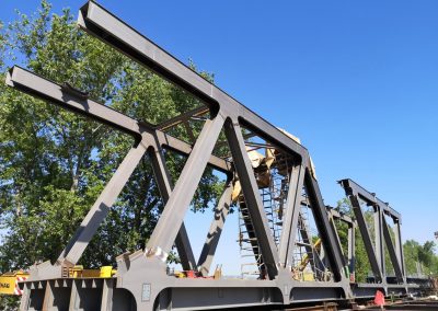 WKS Duna Polska - Budapest railway bridge over Dunabe river