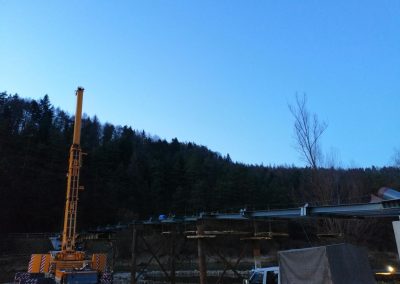 WKS Duna Polska - Bicycle footbridges over the Poprad river