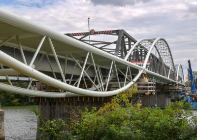 WKS Duna Polska - Bicycle bridge - Hungary - Poroszlo